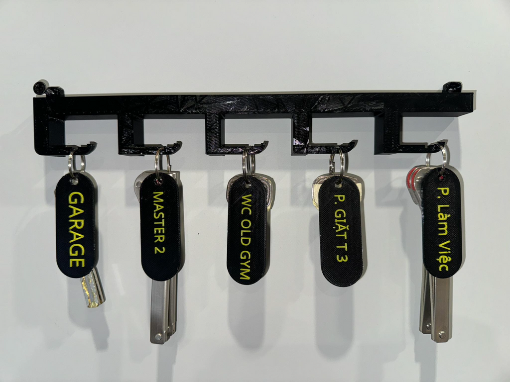 Key Holder With Tag