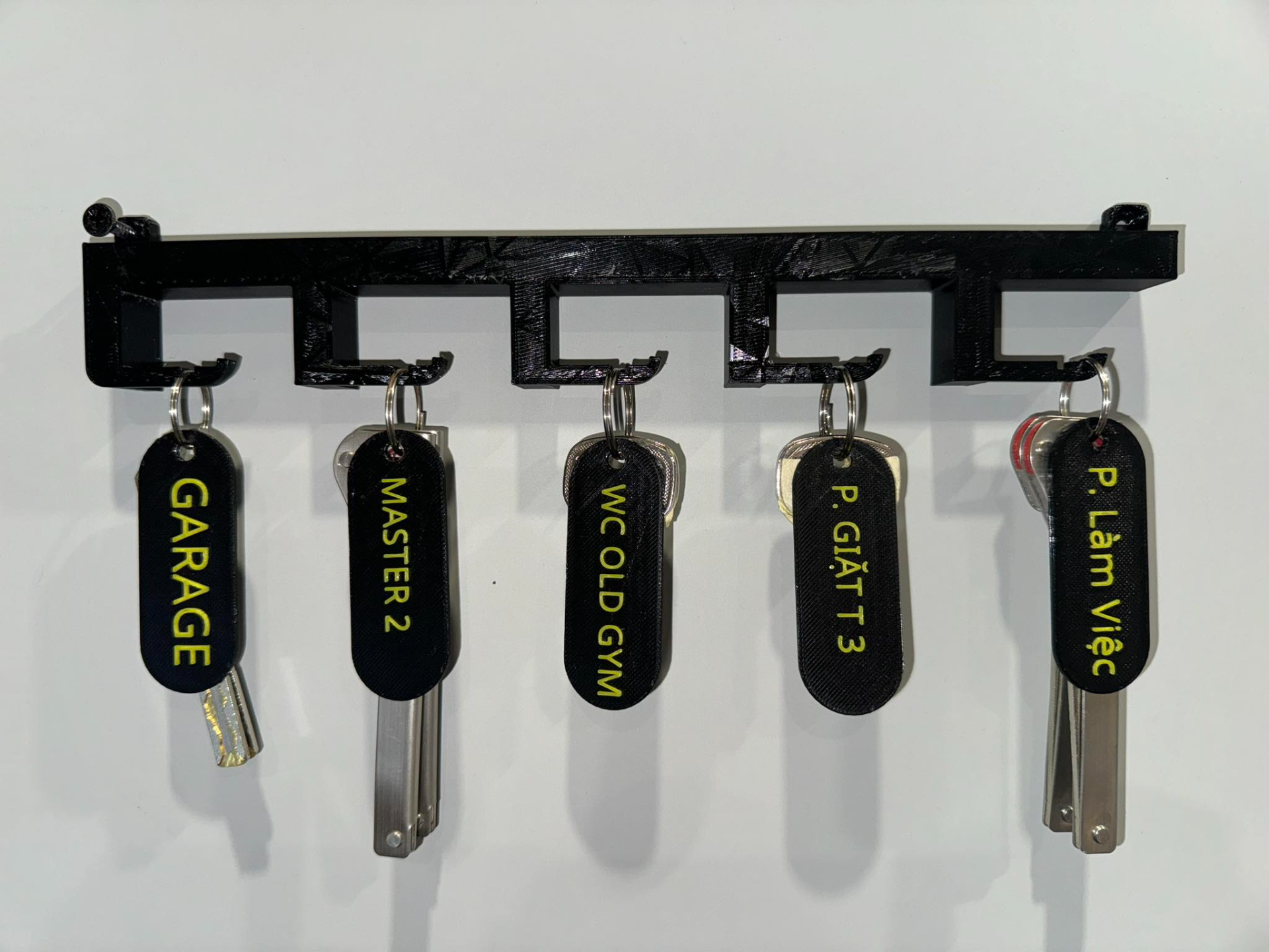 Key Holder With Tag