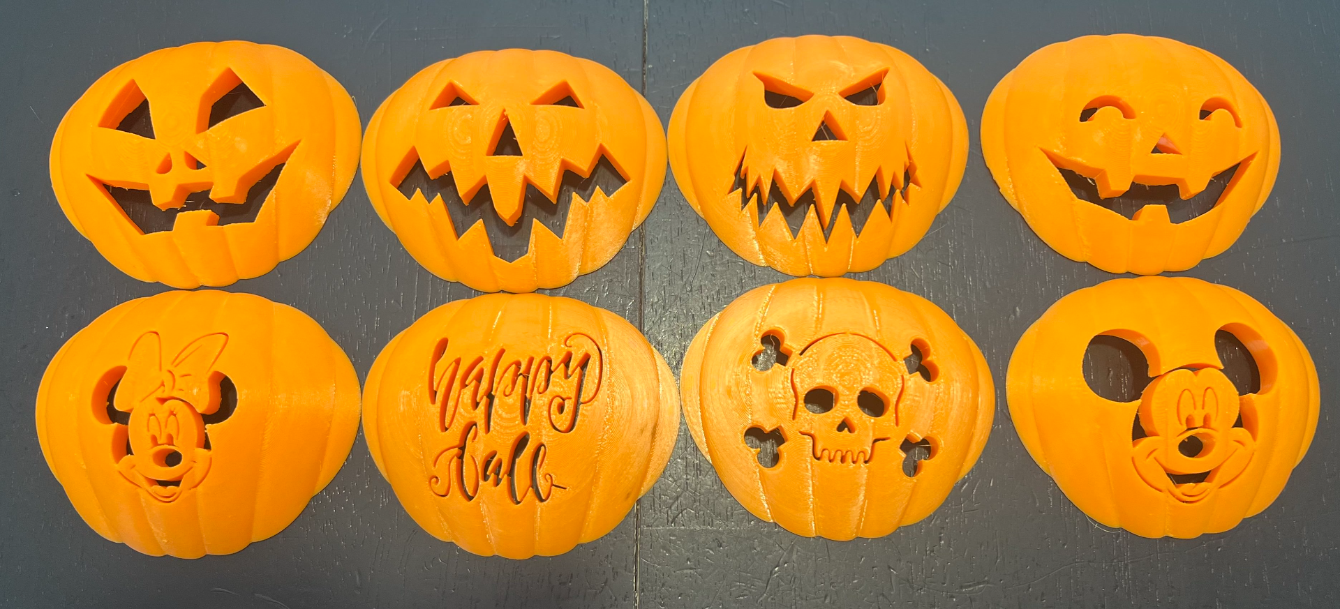 Magnetic Face Changing Pumpkin w/ Tealight