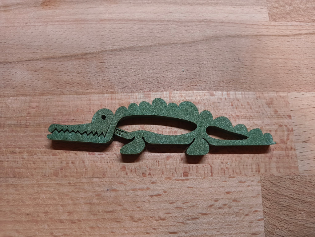 CUTE CROCODILE CLIP
