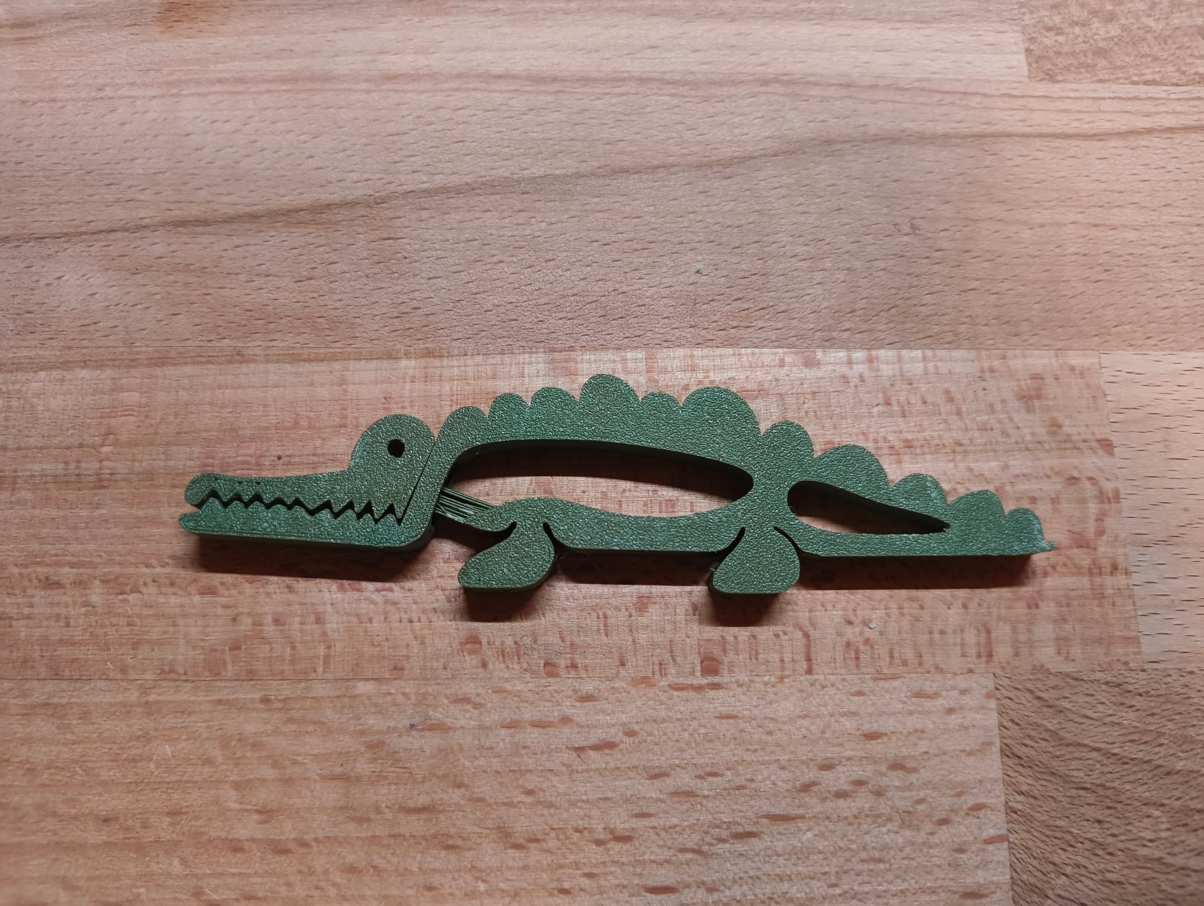 CUTE CROCODILE CLIP