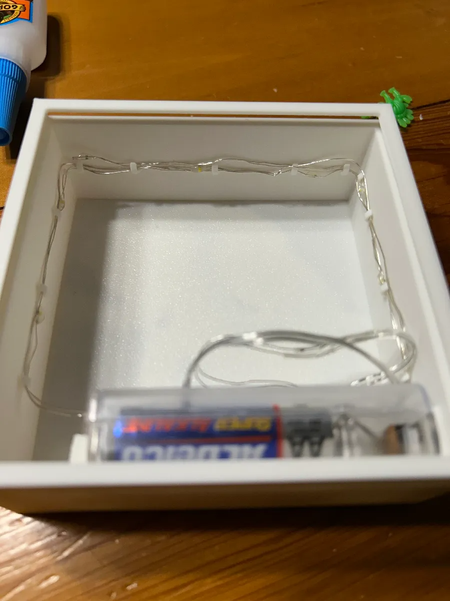 4"x4" Double Sided Lithophane Box