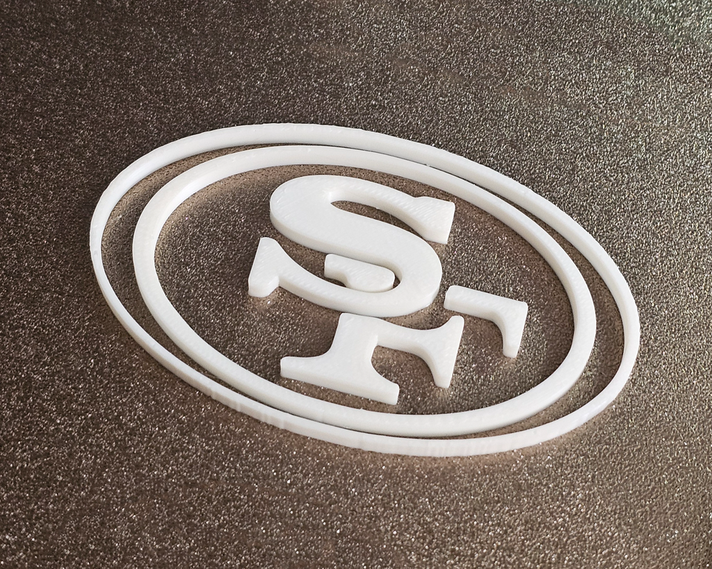 San Francisco 49ers NFL Football Logo