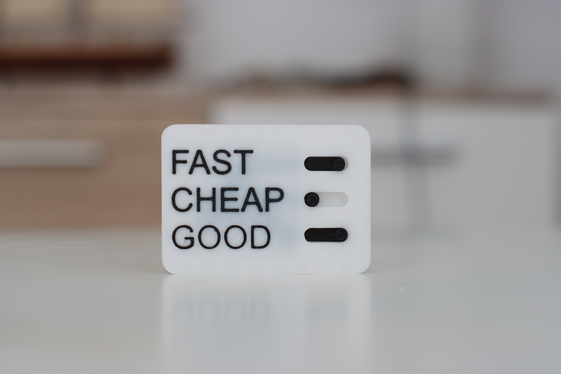 Fast-cheap-good fidget switch (All positions)