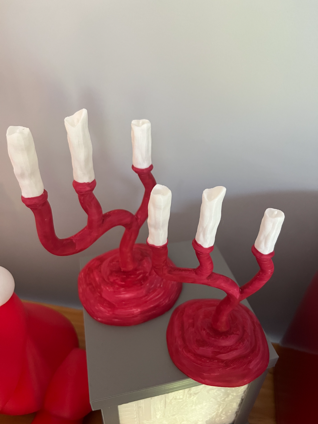 Whoville Grinch Inspired Candelabra Candlestick