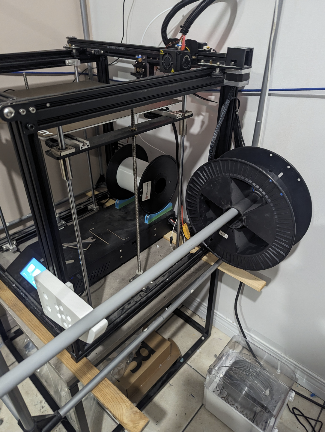 Ender 5 Plus Side mount spool holder