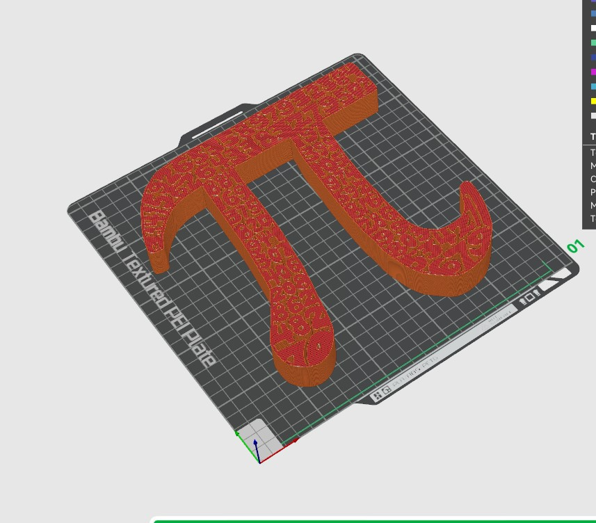 PI - Wall art - Desk Decor (1st 100 numbers)