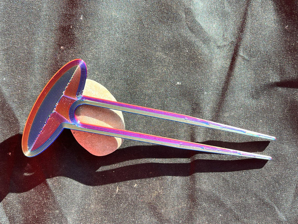 hair sticks, basic geometric shapes