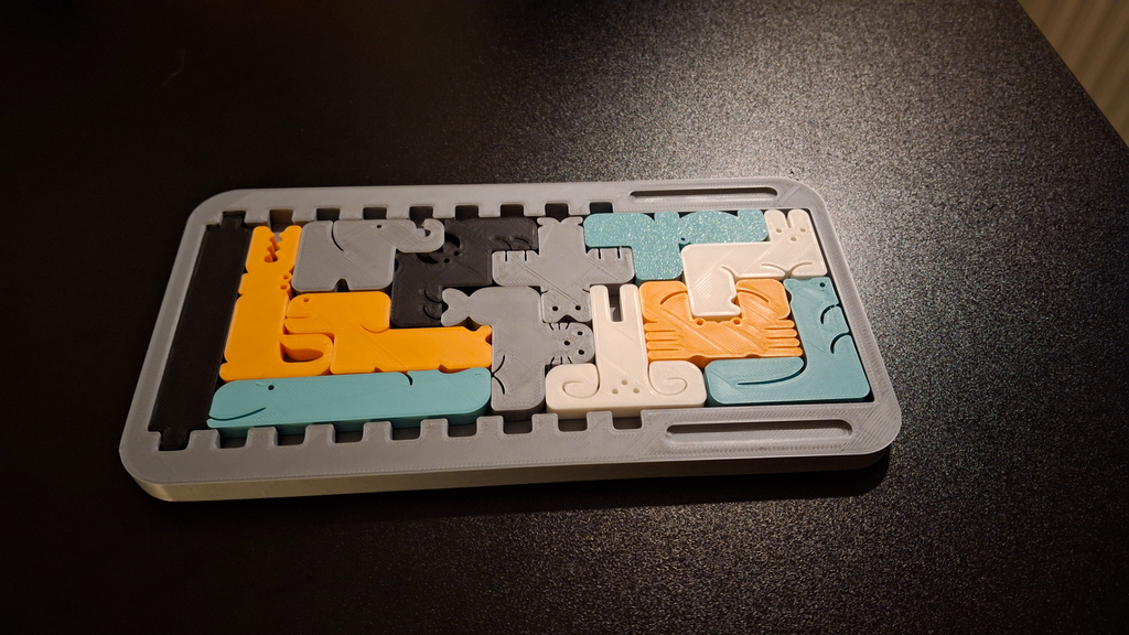 Animal Puzzle Board