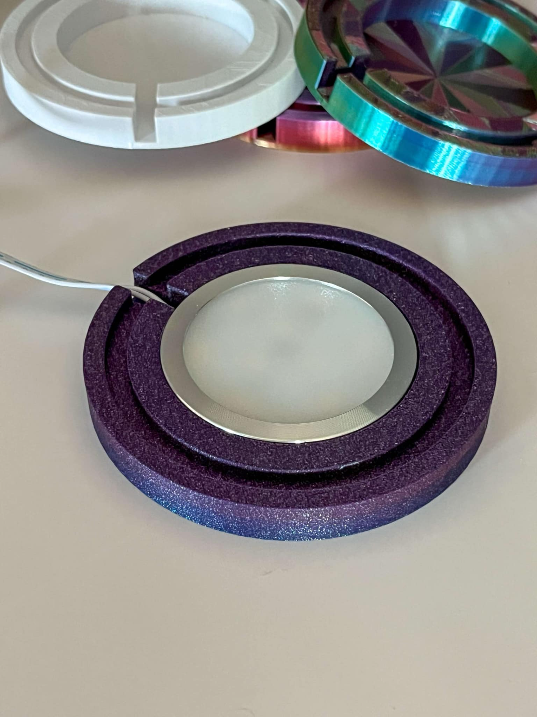 CYLINDER LITHOPHANE BASE - 75MM X 125MM LITHO