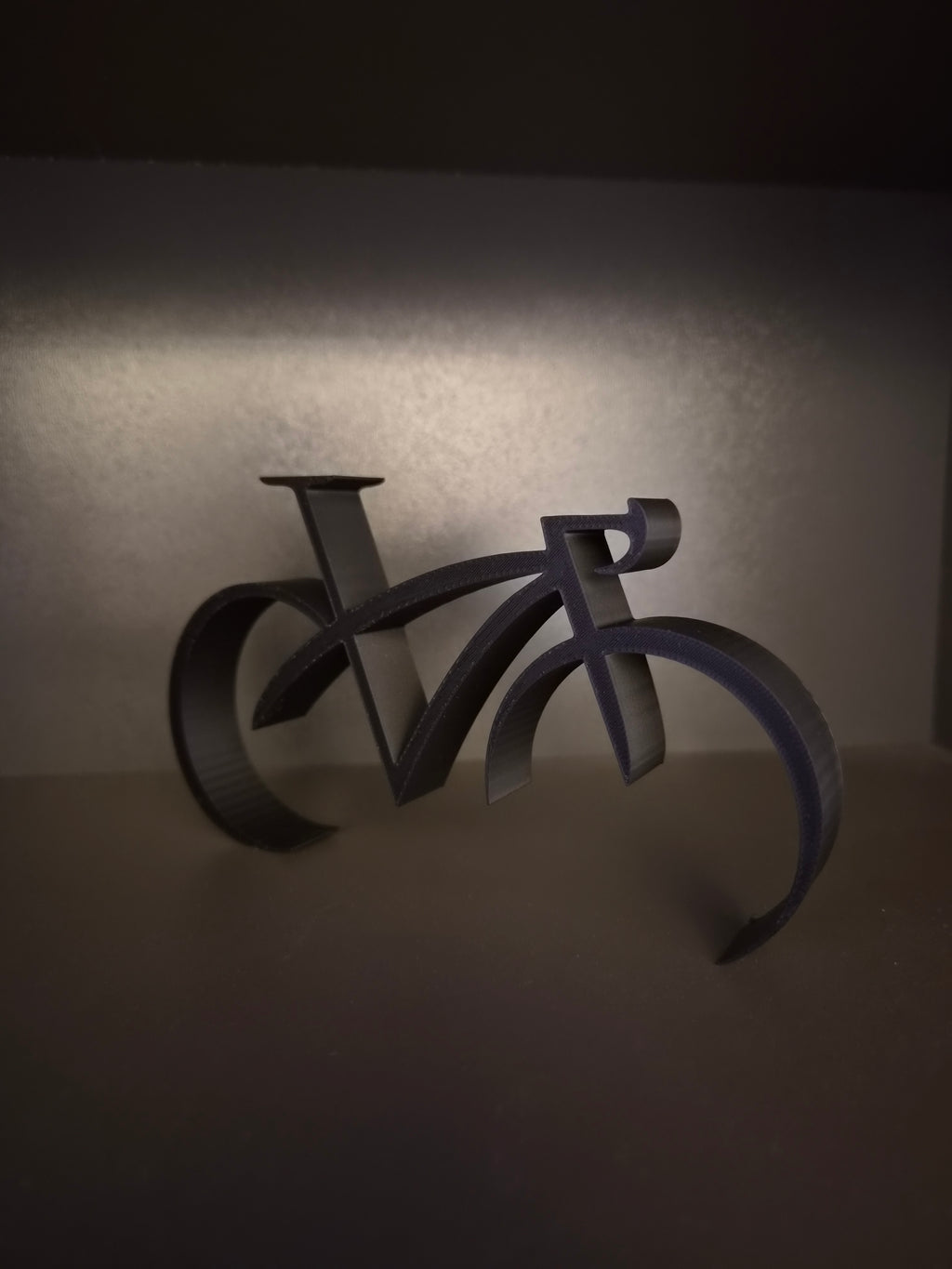 Scultura Bicicletta Minimalista - Astratta