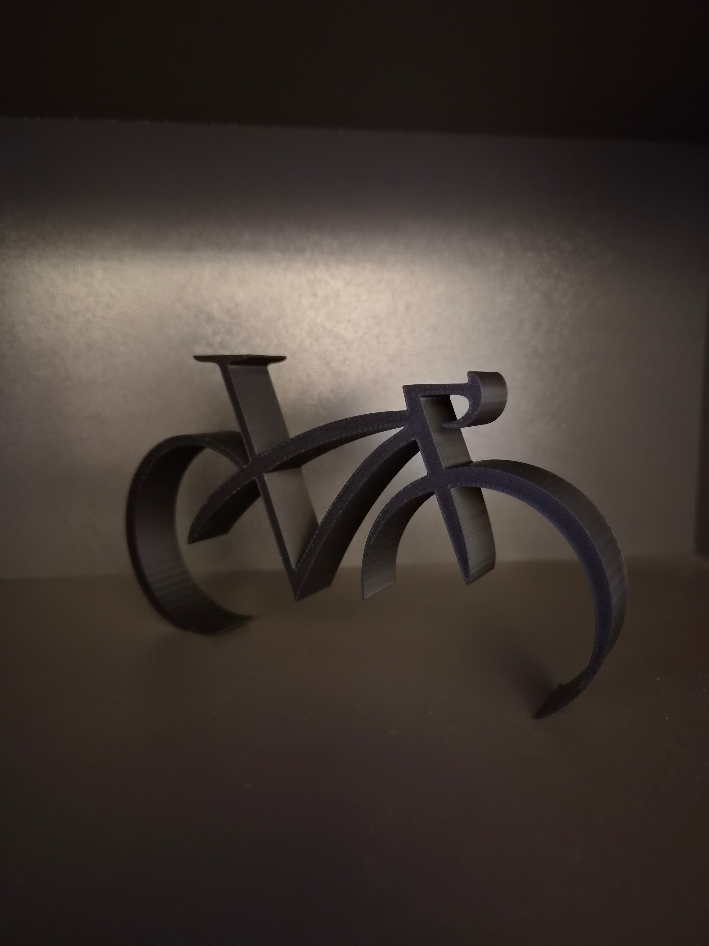 Scultura Bicicletta Minimalista - Astratta