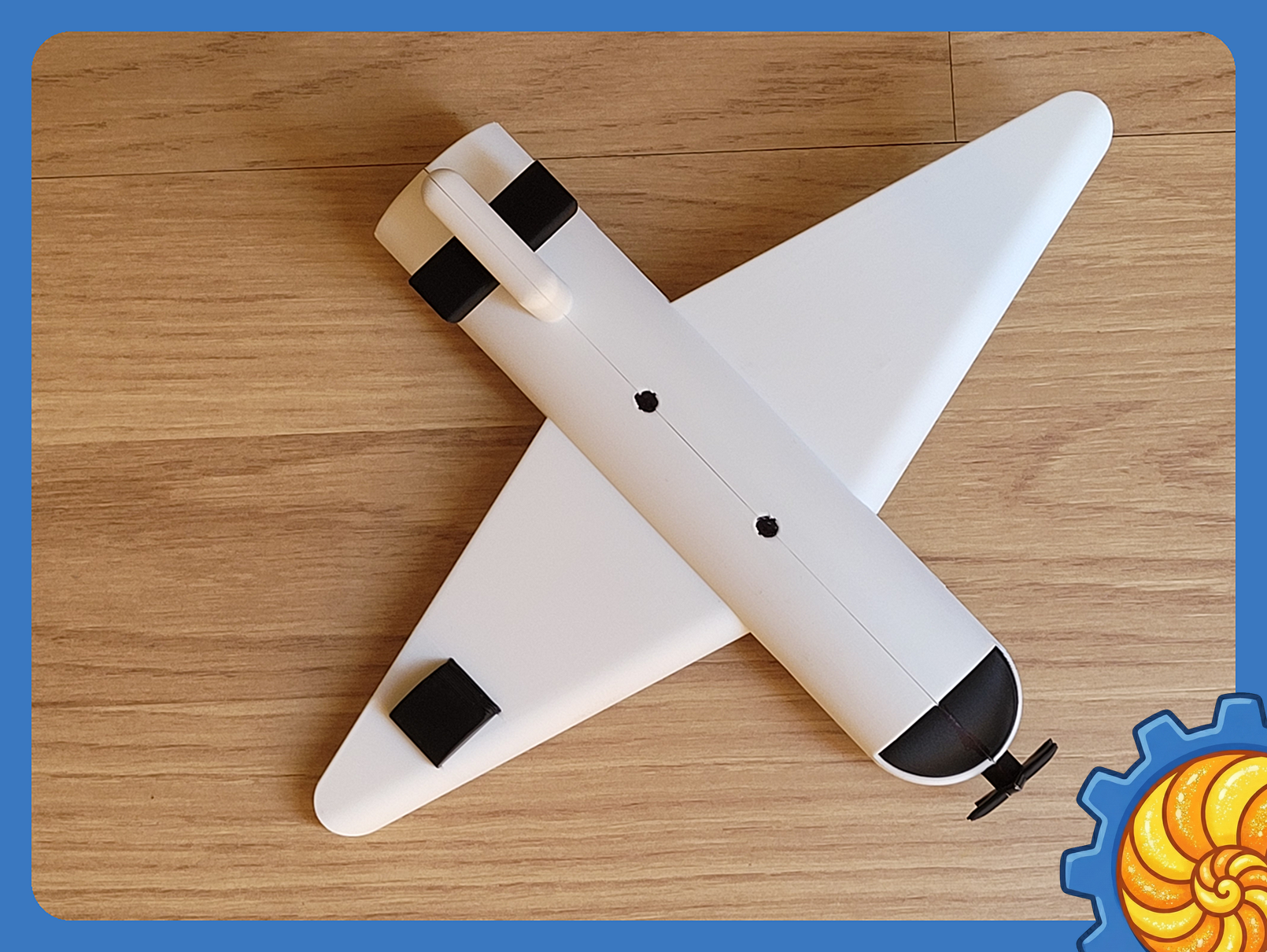 my drone plane - 6yo's First 3D Drawings