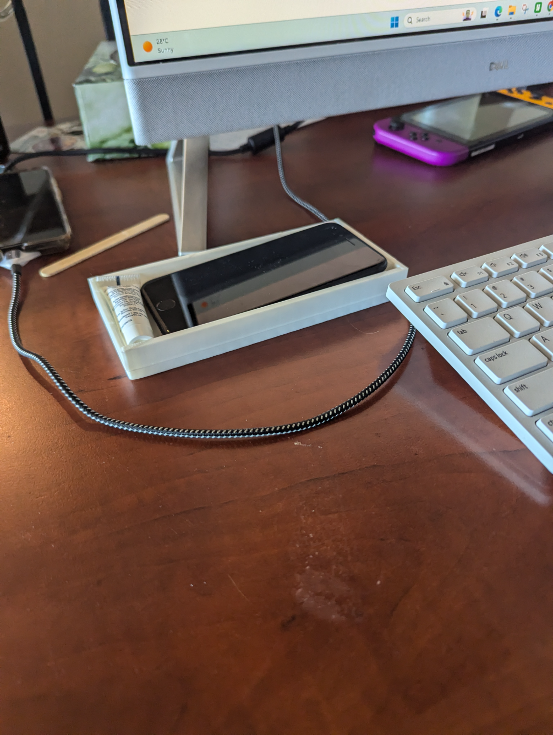 Phone bed