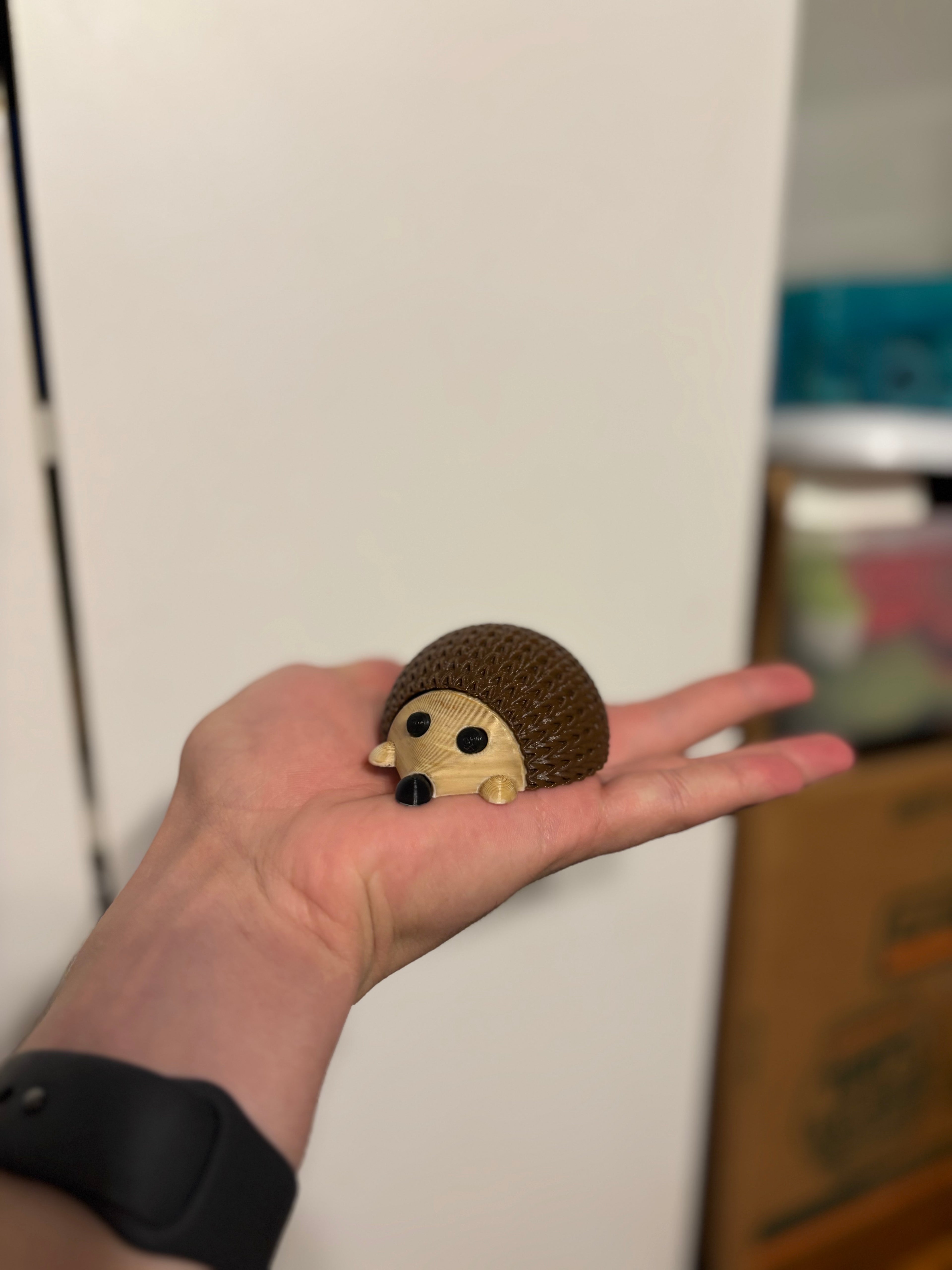 Buildable Knitted Hedgehog