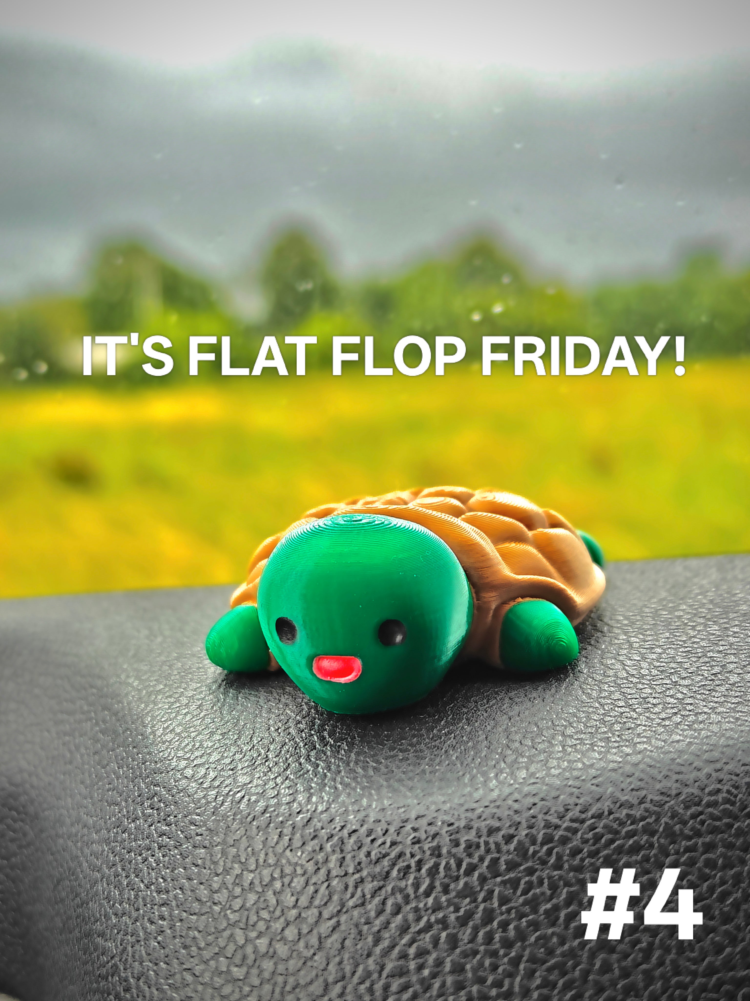 FLAT FLOP FRIDAY! #4 - Chibi Turtle