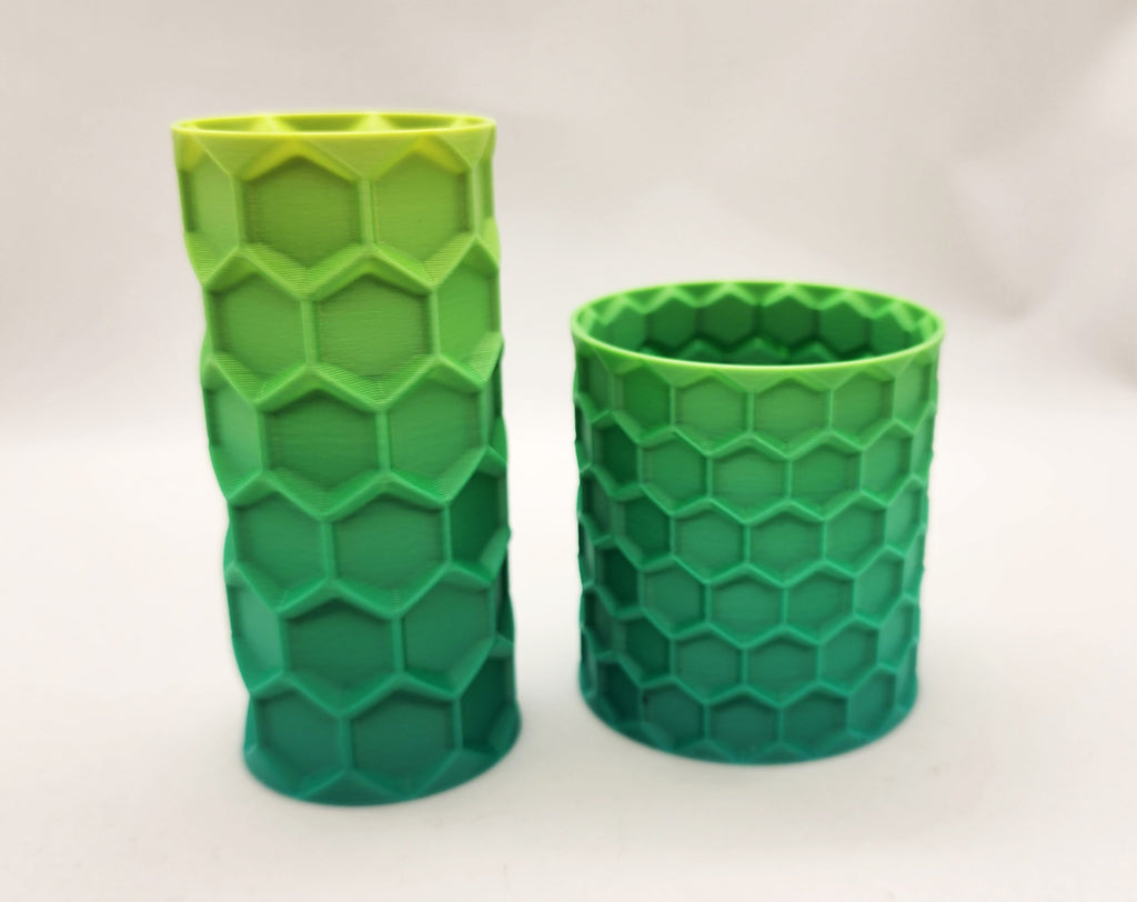 ⬡ Honeycomb Spiral Vases
