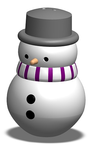 Winter's First Snowman
