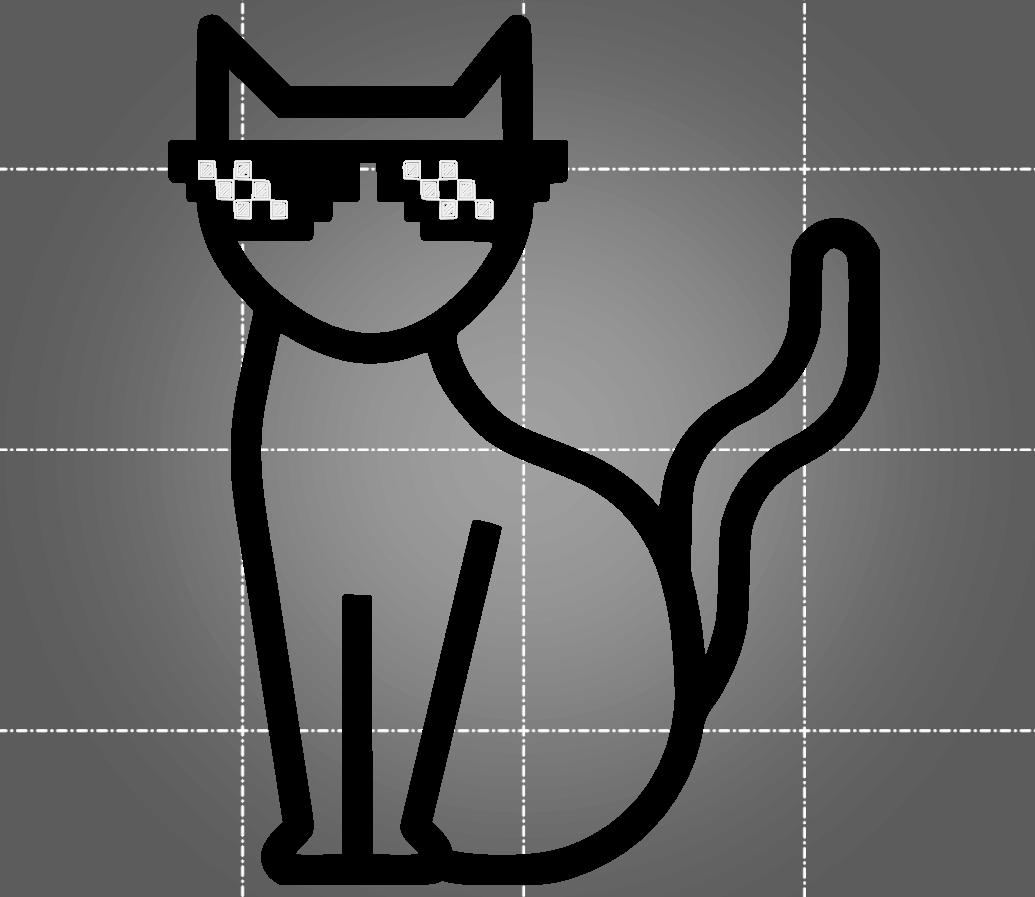 Thug Life Cat 2 Color