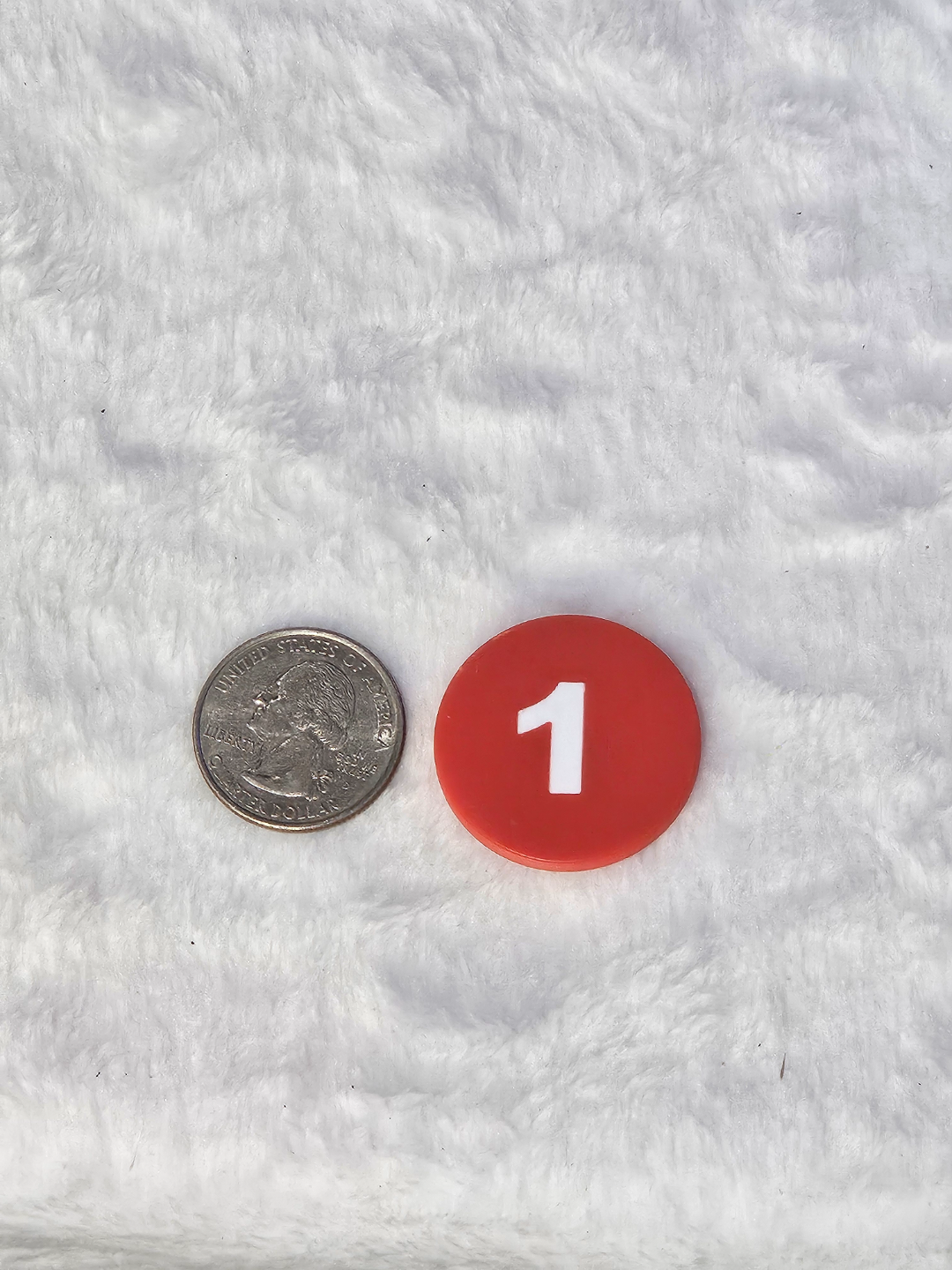 Numbered Coins (Chips)