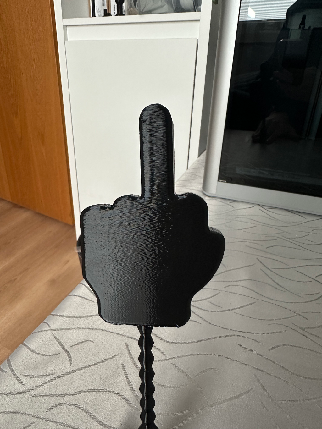 Wobbly Middle Finger
