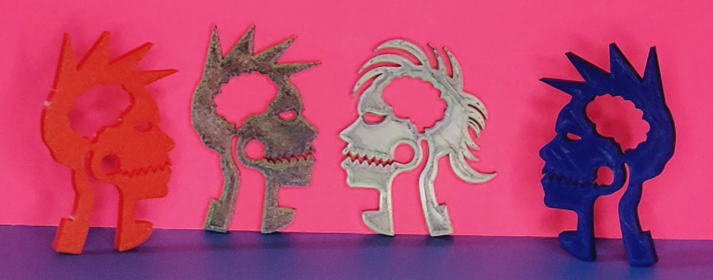 Lady Zombie Chip Clip