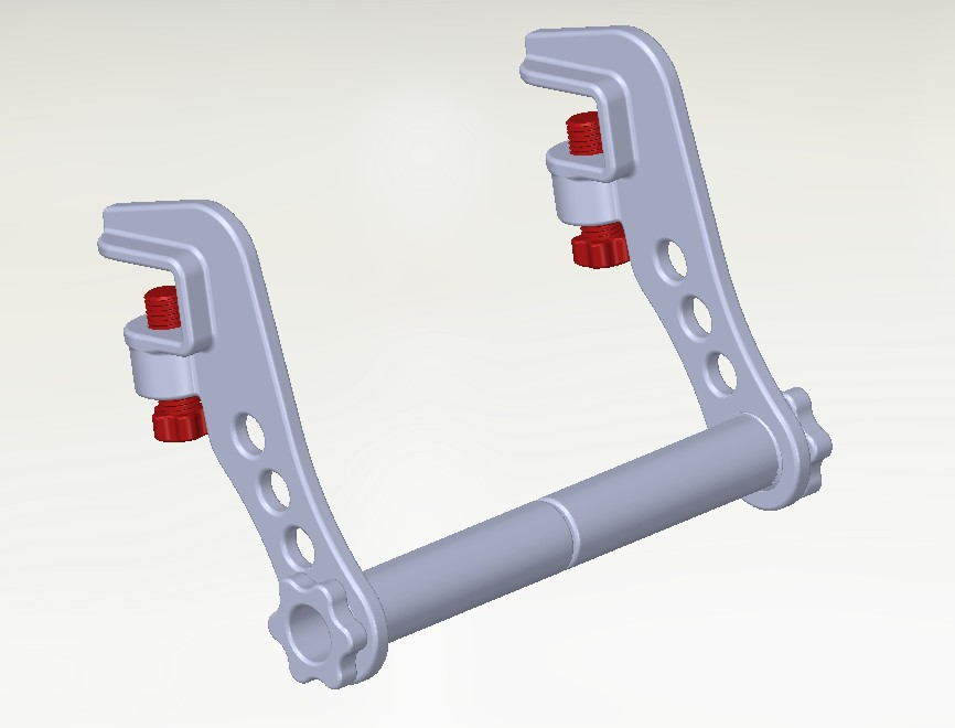 Paper Towel Holder Clamp Remix