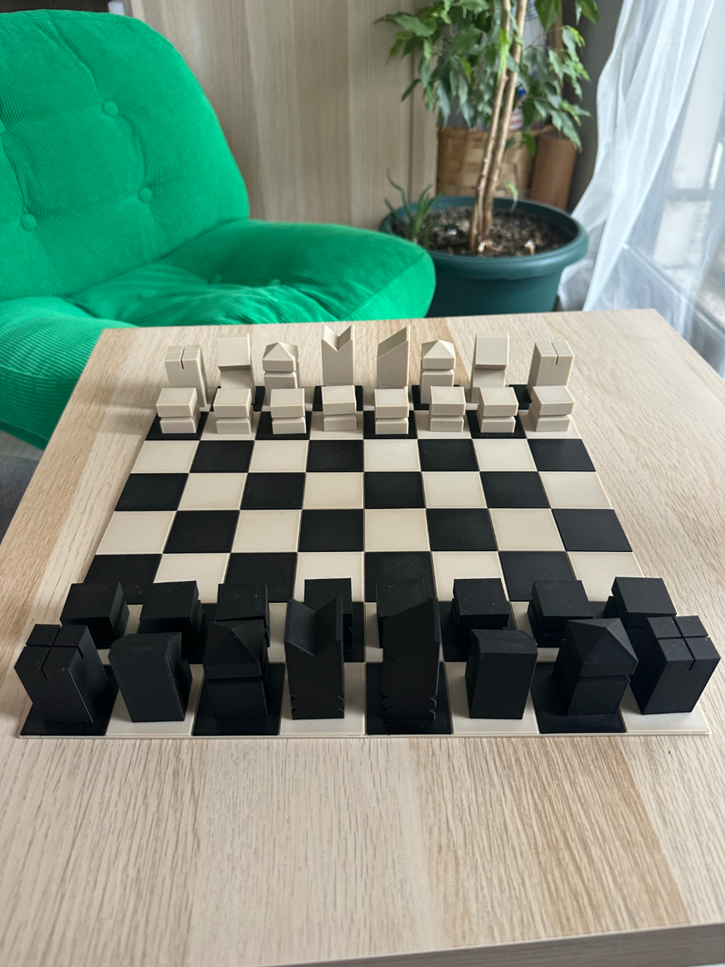 Minimal Chess Set - Beginner Friendly