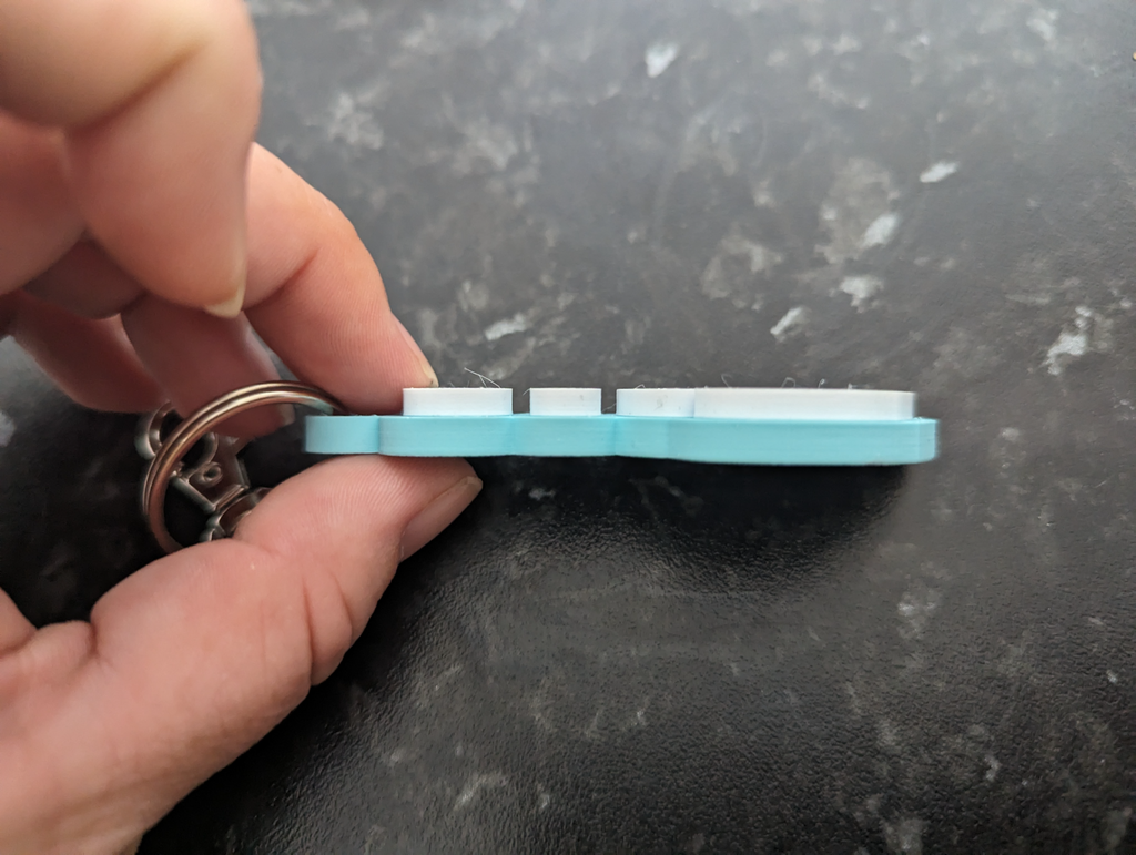 Bluey keychain FREE COMMERCIAL