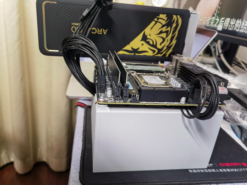 ITX test platform, rack, case