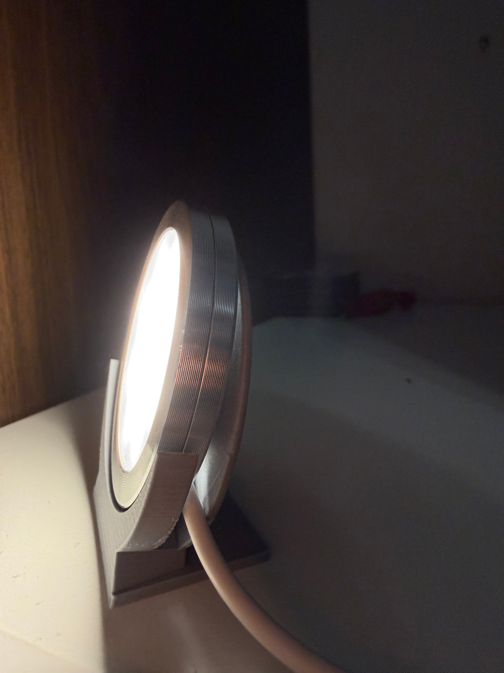 Supporto luce led litofania