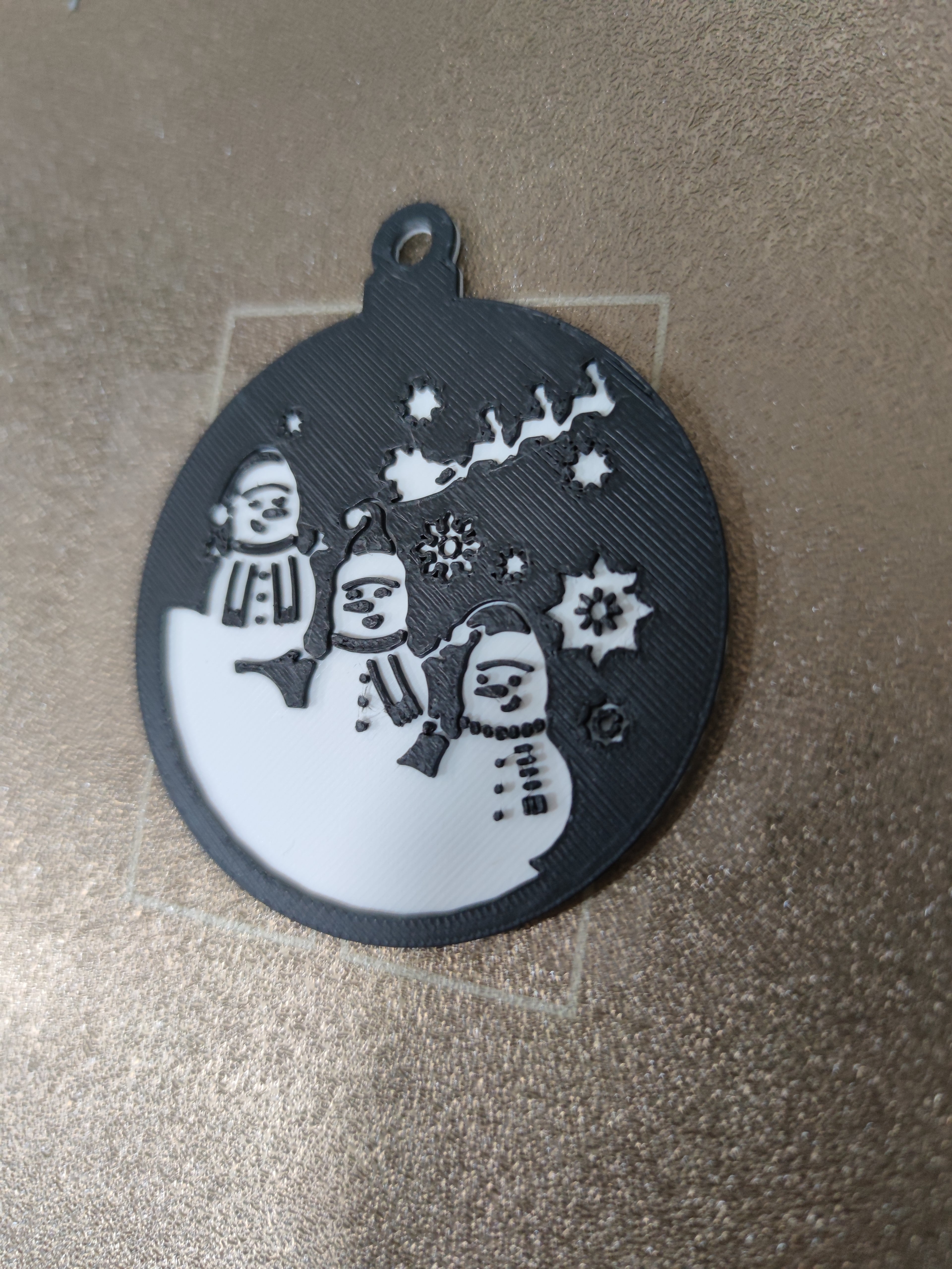3D Christmas Ornament for Printing