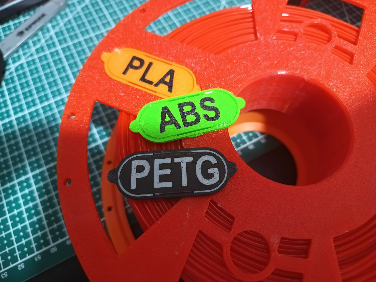 baBambu Lab Re-Usable Spool+tag for V-Spooler