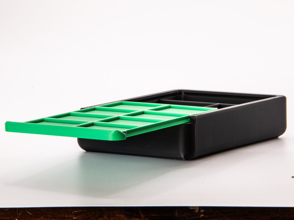 Sturdy Small Parts Organizer - Sliding Lid