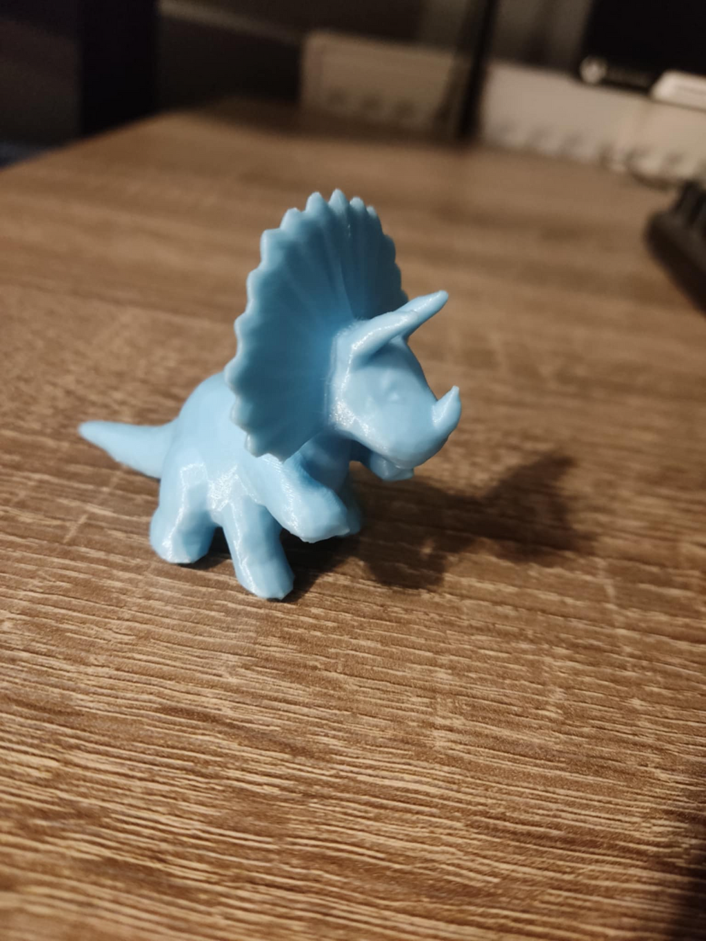 Triceratops with hands