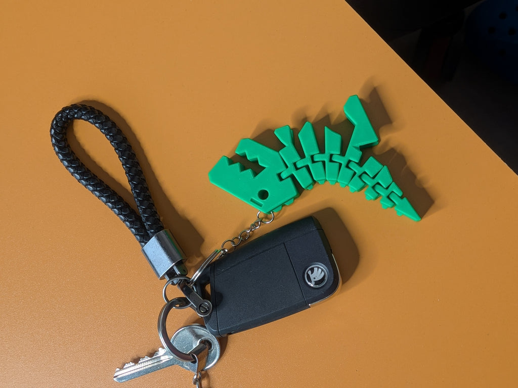 Flexi Rex Keychain