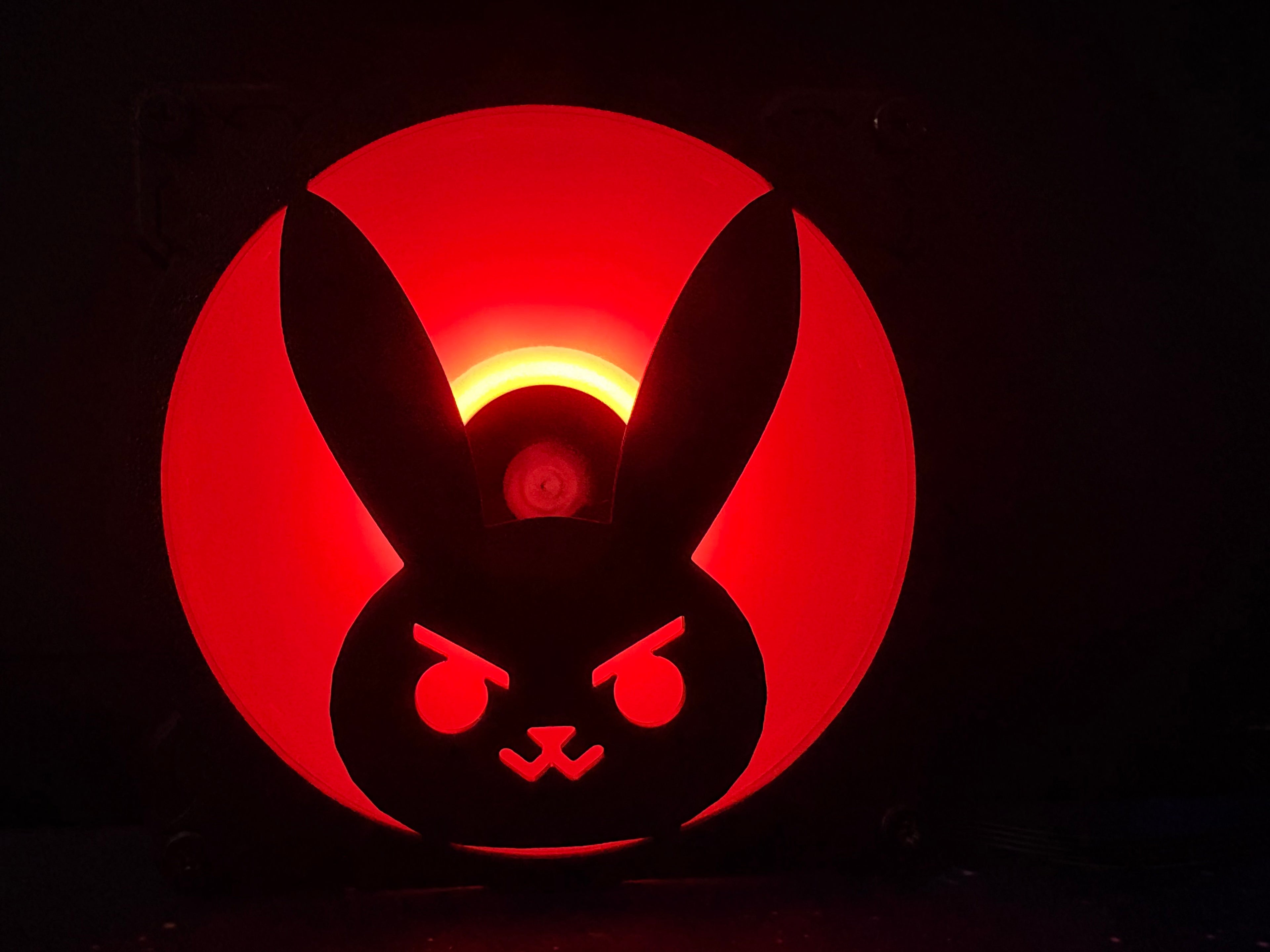 D.Va Overwatch 120mm Fan Grill