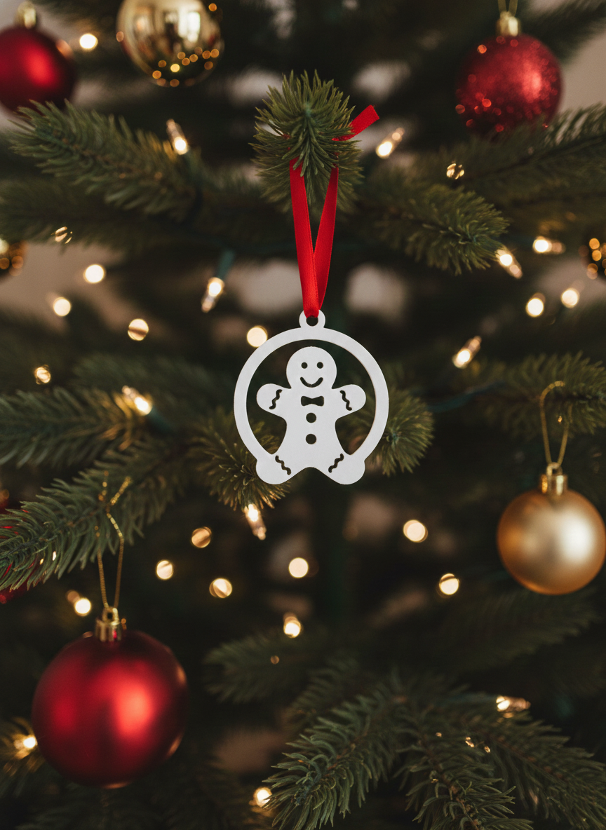Omino di Pan di Zenzero - Gingerbread Natalizio