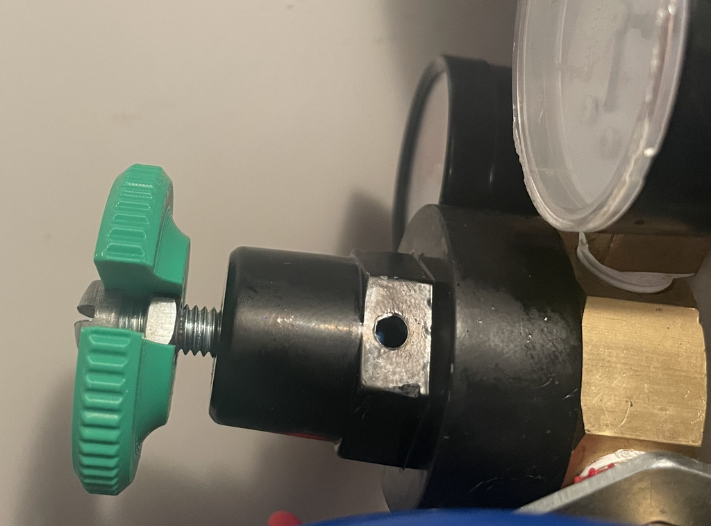 CO2 Regulator Bonnet Slide On Knob