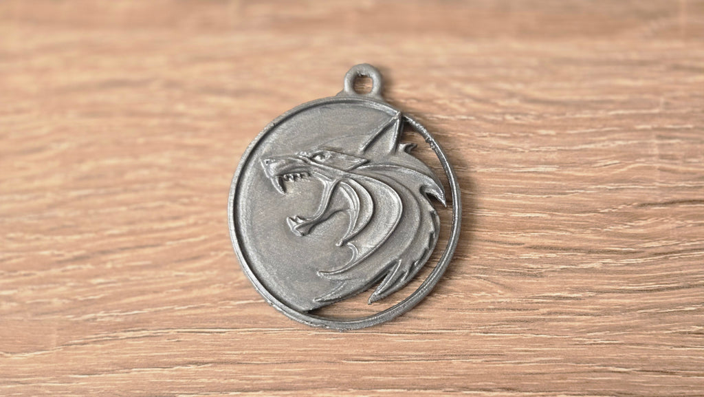 Witcher Geralt Medallion Necklace Prop
