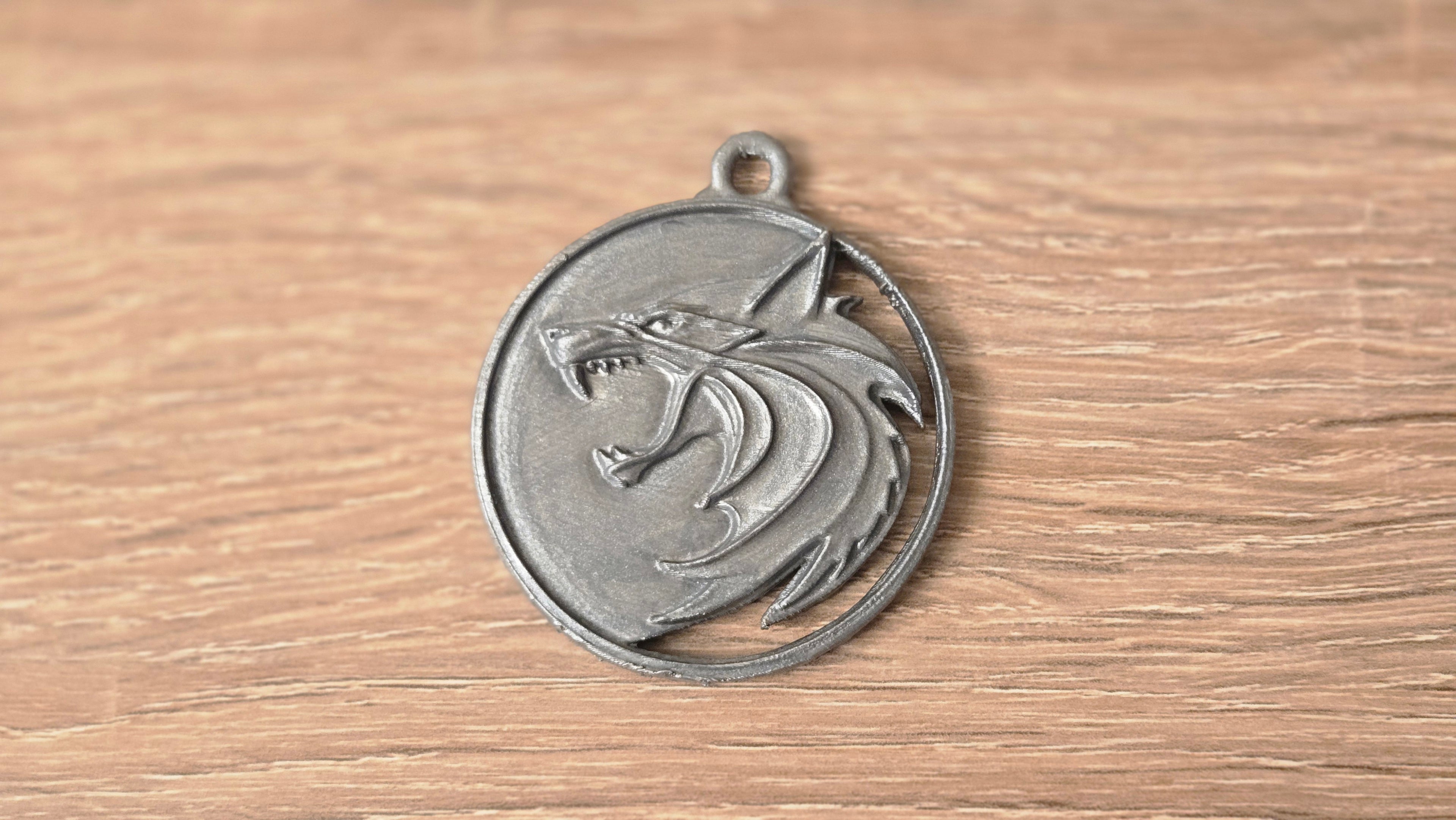 Witcher Geralt Medallion Necklace Prop