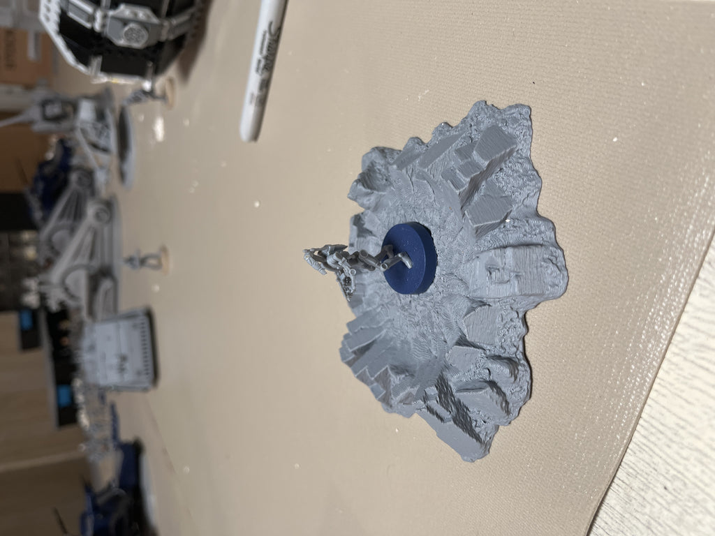 Crater Terrian peace for wargame