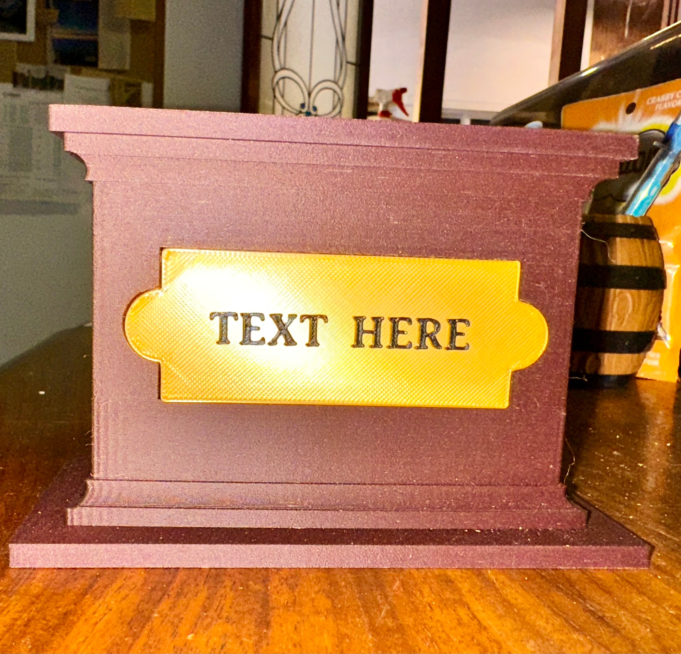 trophy or display base