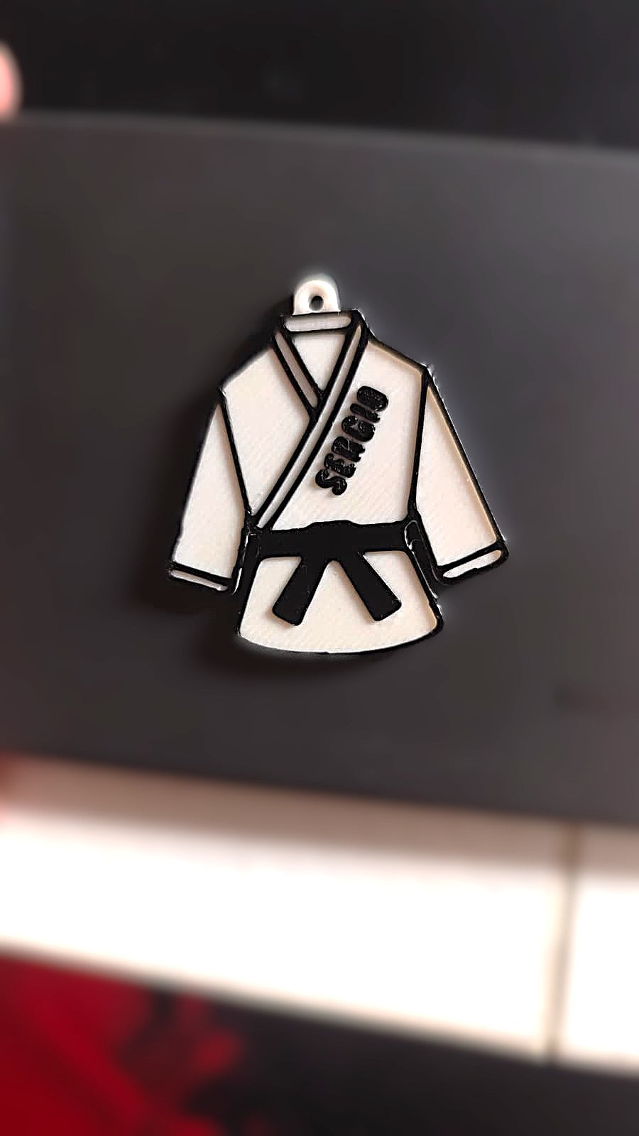 Llavero Karategui Kárate Judo Artes Marciales Name