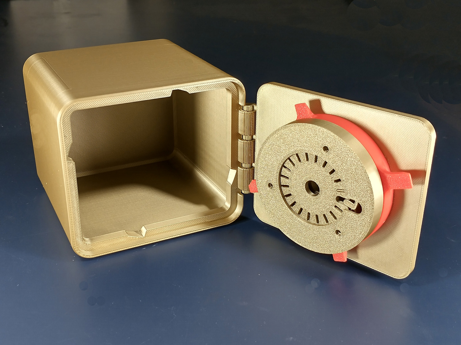 Muffin Safe with 3-Number Customizable Combination