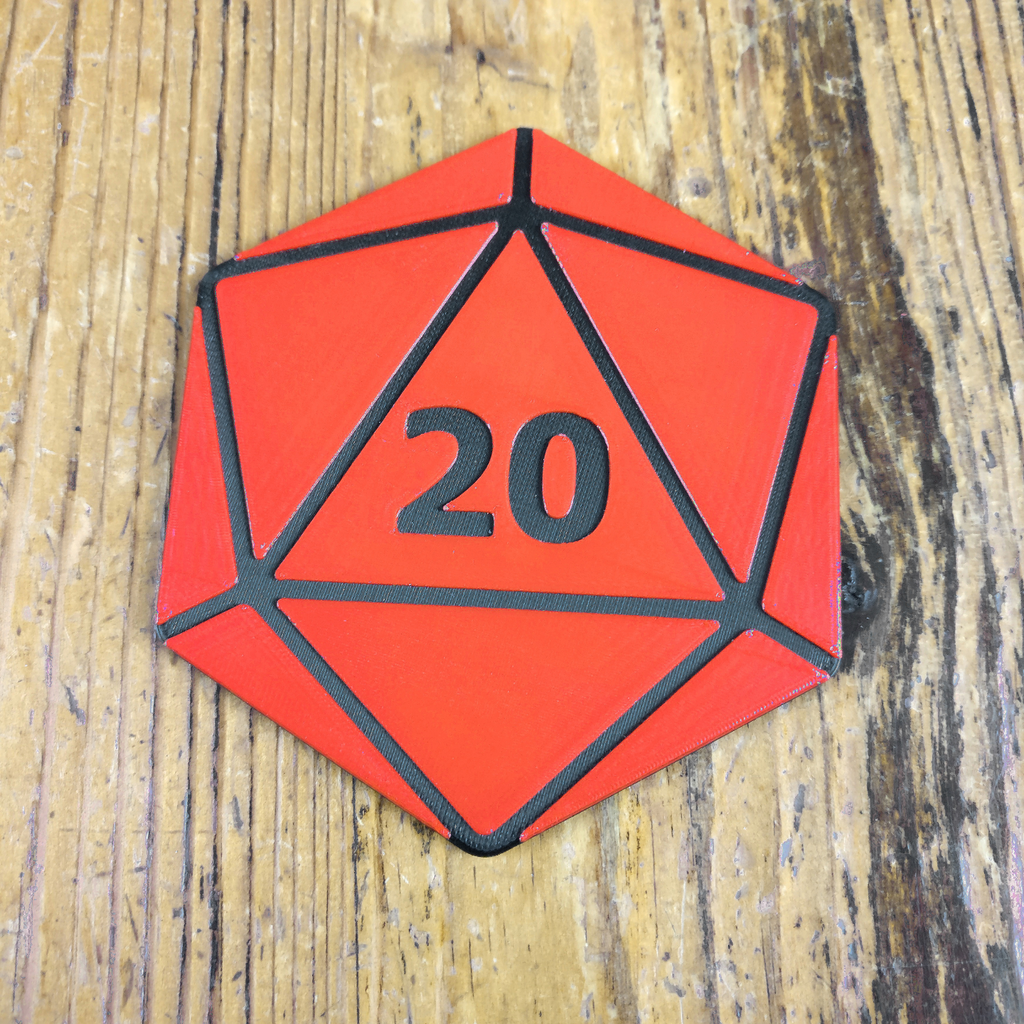 D20 Coasters