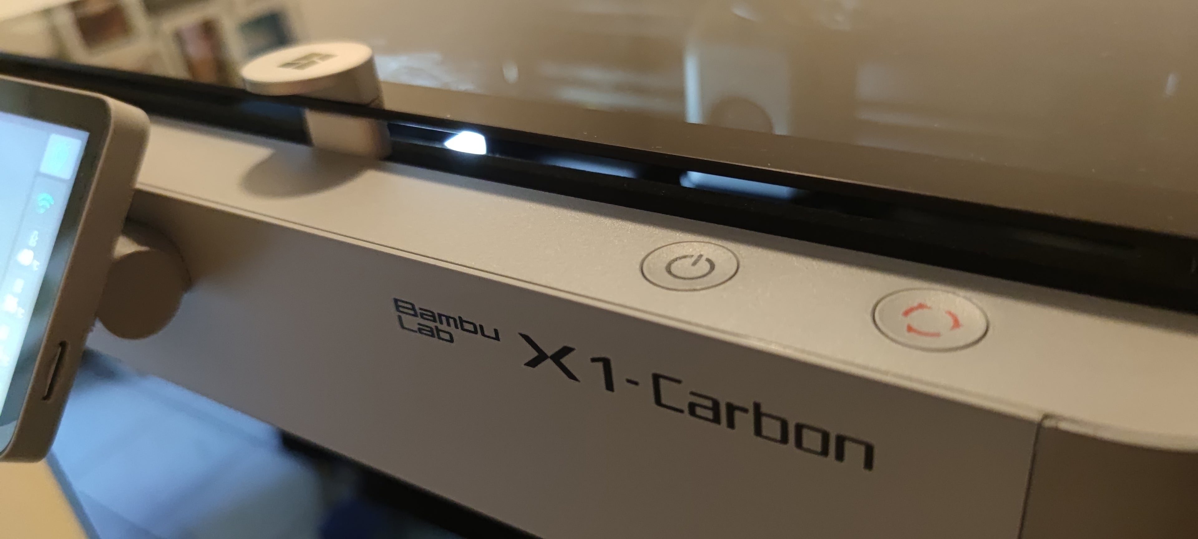 Simple fast spacer for the glass cover [Bambu Lab P1S/X1/ X1C]