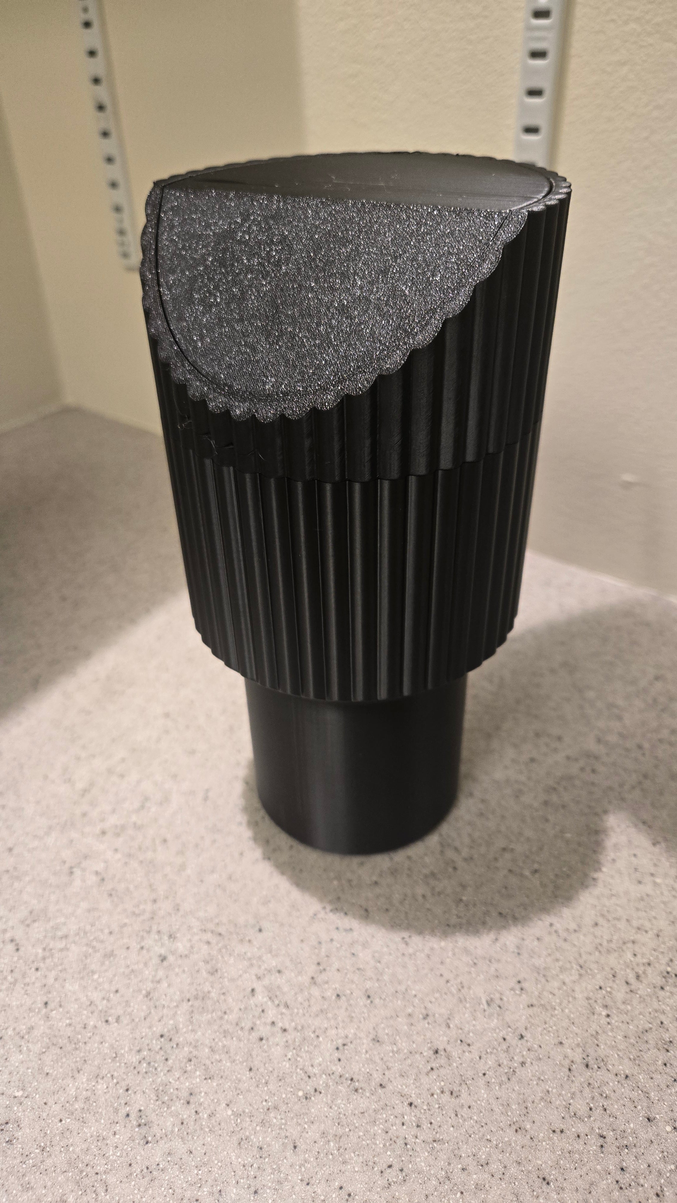 Car Cup holder trash can