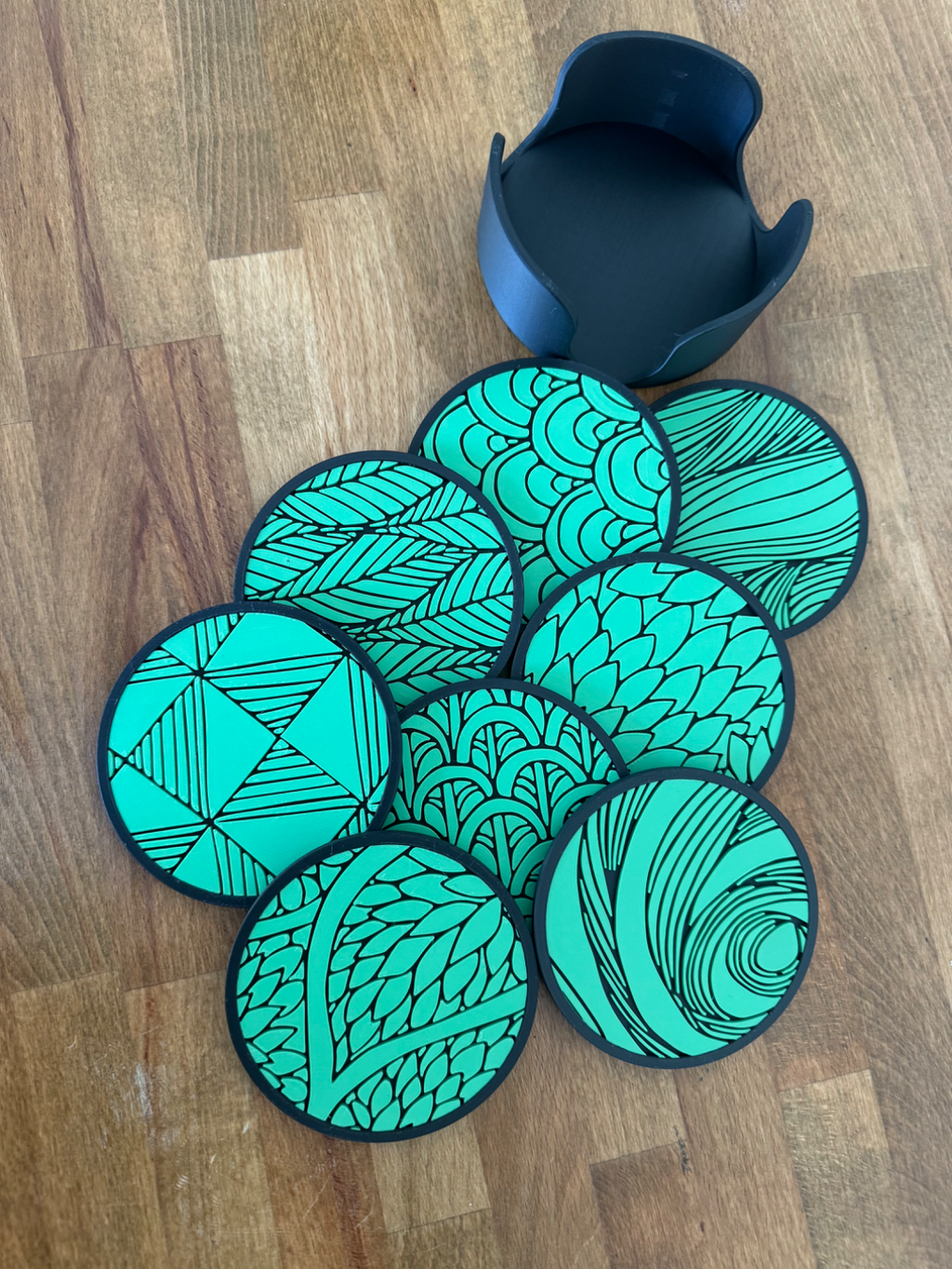 Green Oasis Coaster