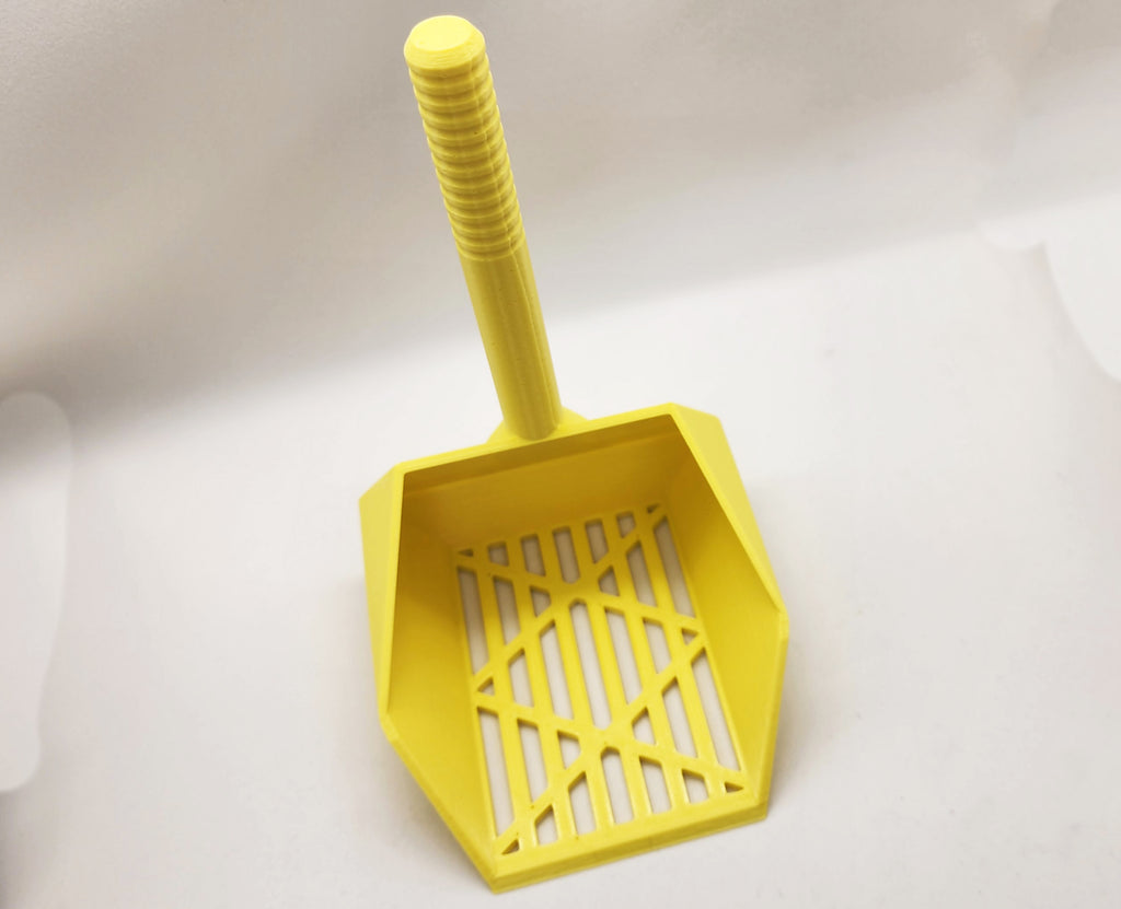 Ergonomic Pet Litter Scoop - No Supports